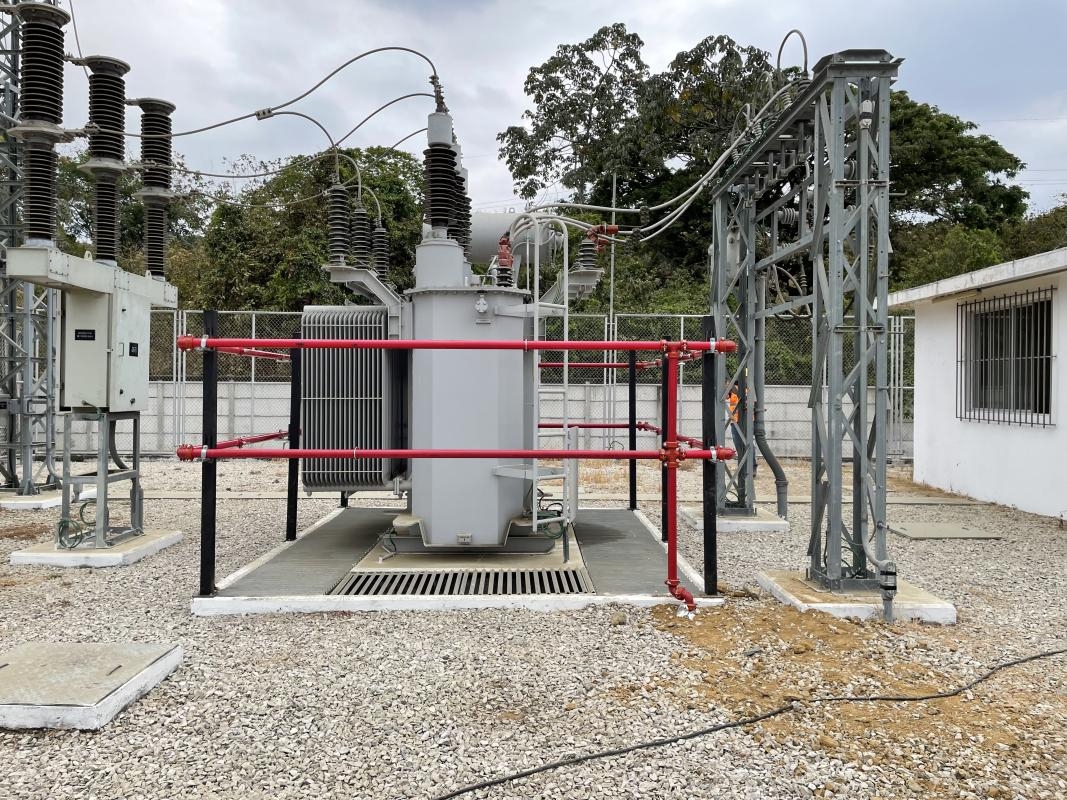 Subestación eléctrica SEMVRA-VECONSA.